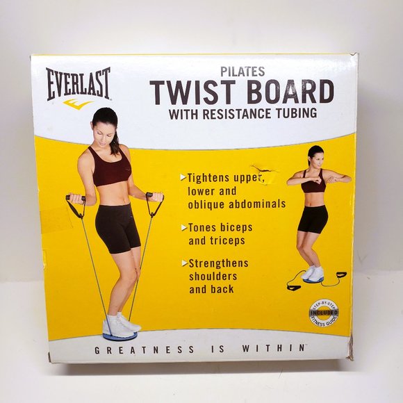 Everlast Games Everlast Pilates Twist Board Wresistance Tubing Wbox Poshmark